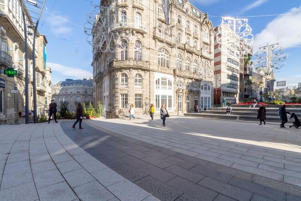 Appartamento En Un Edificio Senorial: Duplex Totalmente Nuevo. Vigo Esterno foto